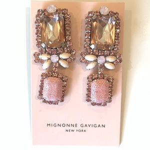 Mignonne Gavigan Isabella pink earrings